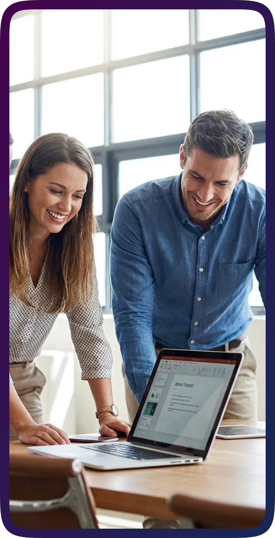 People looking at the computer screen - AdTech